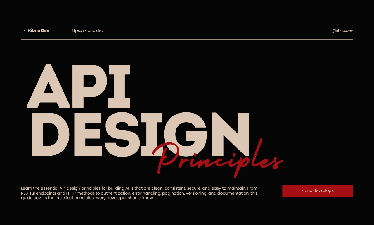API Design Principles: A Practical Guide to Building Better APIs cover